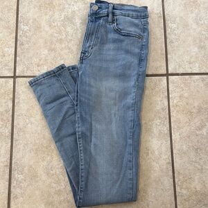 Aeropostale Women's Skinny Jeans - Light Blue